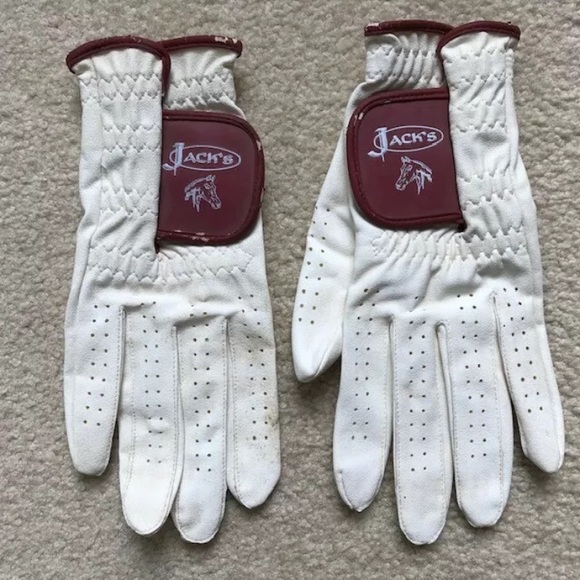 Vintage Accessories - White Riding Gloves
